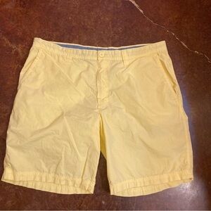 Mens Yellow Columbia Shorts